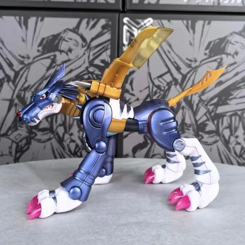 New Digimon Adventure Anime Figures Gk Metal Garurumon Action Figure Pvc Figurine Statue Collection Model Doll Toys Gifts
New Digimon Adventure Anime Figures Gk Metal Garurumon Action Figure Pvc Figurine Statue Collection Model Doll Toys Gifts