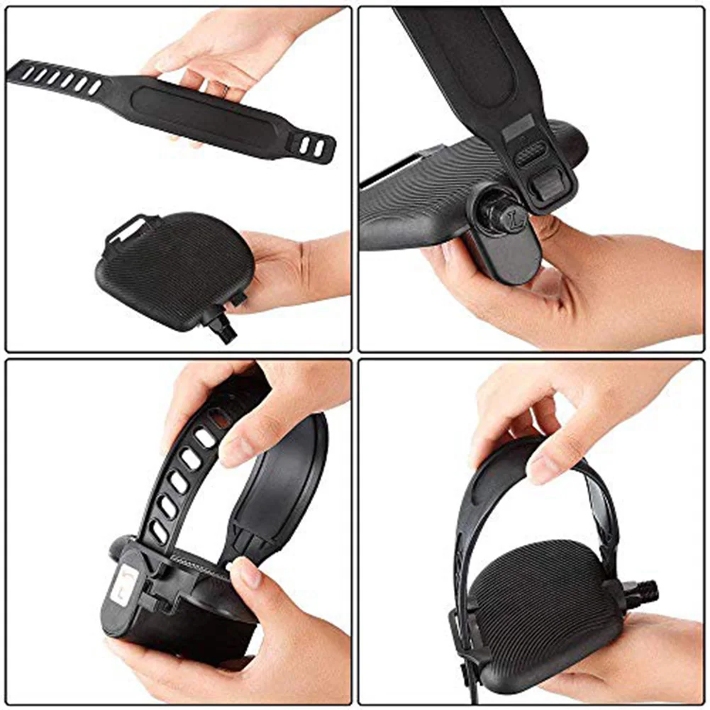 Bicycle Strap Fitness Equipment Straps Approx. 28*4.5cm Exercise Bike Pedal Straps Tough Strap Design Weight About 80g
Bicycle Strap Fitness Equipment Straps Approx. 28*4.5cm Exercise Bike Pedal Straps Tough Strap Design Weight About 80g