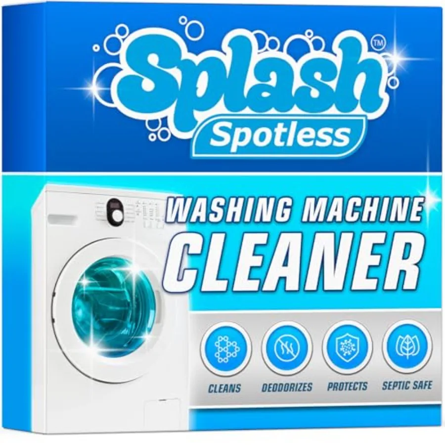 Washing Machine Cleaner for HE Front Load and Top Load Washers, 1 Count Pack of 1
Washing Machine Cleaner for HE Front Load and Top Load Washers, 1 Count Pack of 1