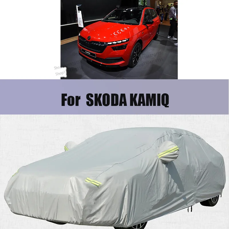 For SKODA KAMIQ Outdoor Protection Full Car Covers Snow Cover Sunshade Waterproof Dustproof Exterior Car Accessories All Weather
For SKODA KAMIQ Outdoor Protection Full Car Covers Snow Cover Sunshade Waterproof Dustproof Exterior Car Accessories All Weather