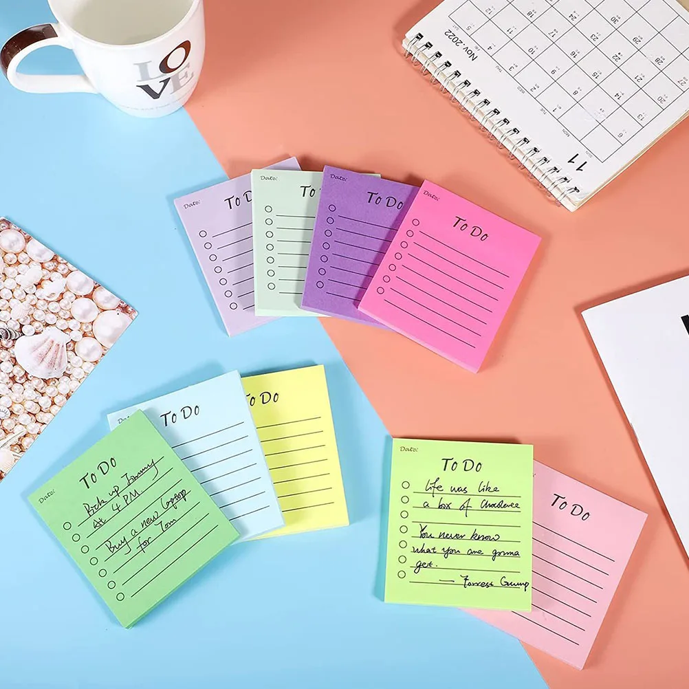 Fluorescent Color Memo Pads School Office Supplies Thick Paper Smooth Writing Reusable No Residue Easy Storage
Fluorescent Color Memo Pads School Office Supplies Thick Paper Smooth Writing Reusable No Residue Easy Storage