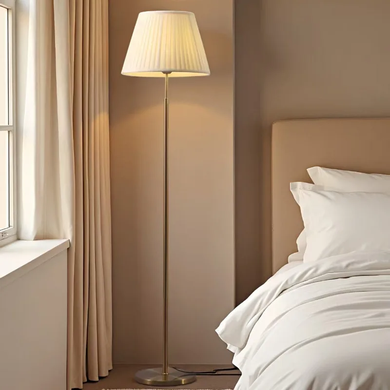 Modern Minimalist Fabric Metal Floor Lamp Bedroom Bedside Living Room Sofa Study Hotel Atmosphere Home Decoration Standing Light
Modern Minimalist Fabric Metal Floor Lamp Bedroom Bedside Living Room Sofa Study Hotel Atmosphere Home Decoration Standing Light