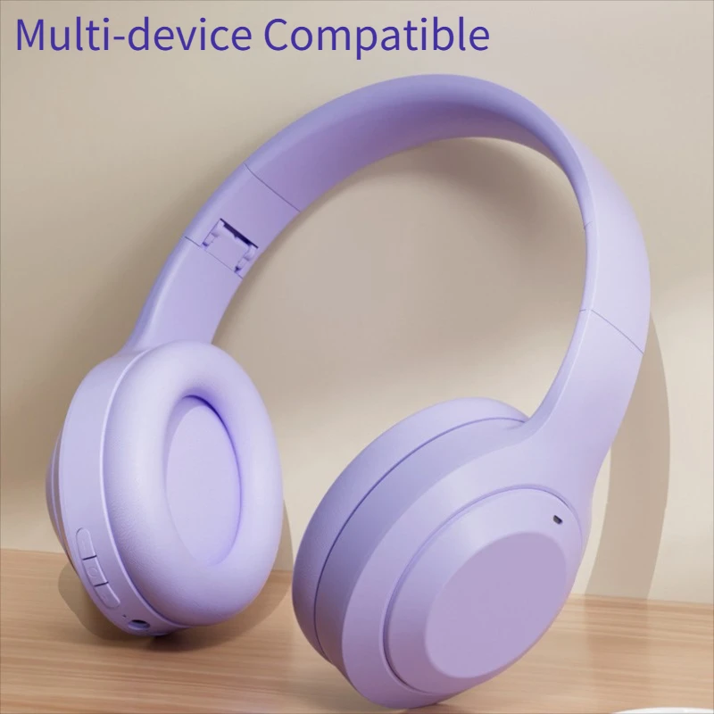 Over Ear HIFI Stereo Headsets Wireless Bluetooth Headphones Sports Gaming Earphones with HD Mic Support TF/AUX noise reduction
Over Ear HIFI Stereo Headsets Wireless Bluetooth Headphones Sports Gaming Earphones with HD Mic Support TF/AUX noise reduction