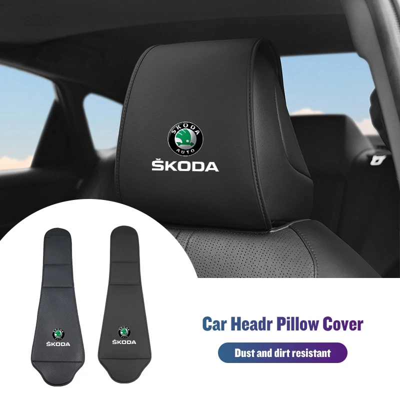 Car Seat Headrest Cover Leather Neck Pillow Protector Accessories For Skoda Octavia Rapid Kodiaq Superb Derivative Karoq Fabia
Car Seat Headrest Cover Leather Neck Pillow Protector Accessories For Skoda Octavia Rapid Kodiaq Superb Derivative Karoq Fabia