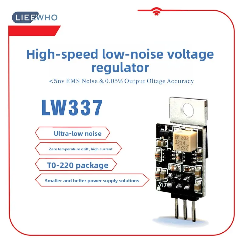 HiEnd-Linghu LW337 Discrete Component High-Quality Linear High-Speed Voltage Regulator/Direct Replacement for LT337/LM337
HiEnd-Linghu LW337 Discrete Component High-Quality Linear High-Speed Voltage Regulator/Direct Replacement for LT337/LM337