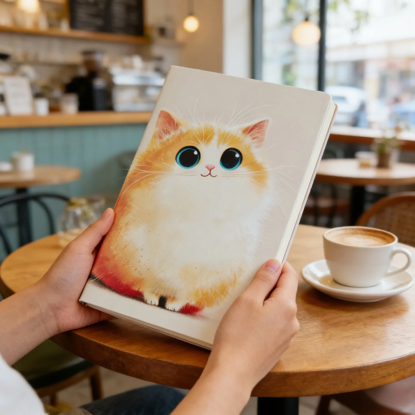 Cute Cat Printed Leather-like Notebook - A5 Student Diary, Ideal Creative Gift for Journaling & Daily Notes Kawaii Kitty Journal
Cute Cat Printed Leather-like Notebook - A5 Student Diary, Ideal Creative Gift for Journaling & Daily Notes Kawaii Kitty Journal