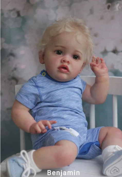 St.Store 22inches Reborn Doll BOY Benjamin Newborn Baby Already Painted
St.Store 22inches Reborn Doll BOY Benjamin Newborn Baby Already Painted