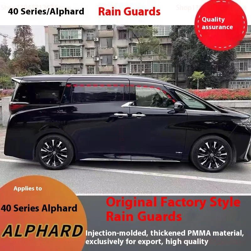 Suitable for 2024 Toyota Alpha Rain Block Toyota 40ALPHARD Window Visor Easy Installation
Suitable for 2024 Toyota Alpha Rain Block Toyota 40ALPHARD Window Visor Easy Installation