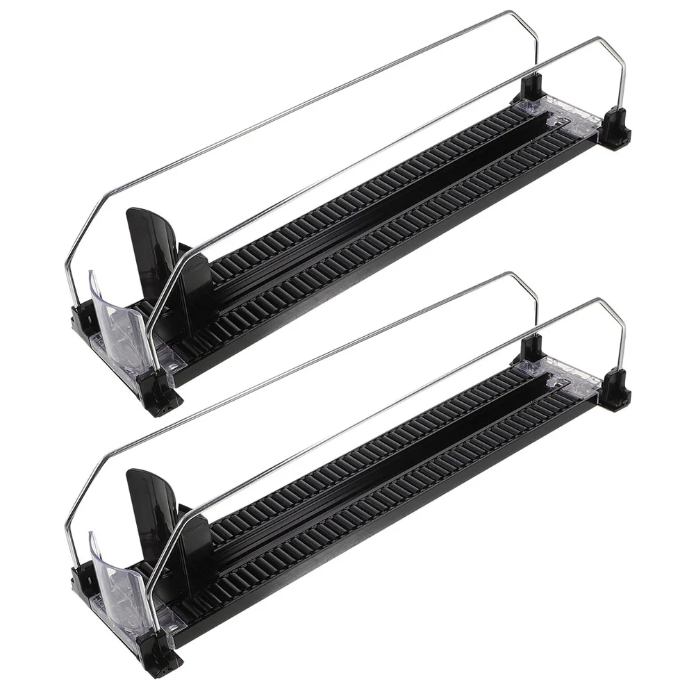 2 Pcs Drink Pusher Machine Can Organizer for Refrigerator Shelf Beverage Replenishment Abs Shop Vending
2 Pcs Drink Pusher Machine Can Organizer for Refrigerator Shelf Beverage Replenishment Abs Shop Vending