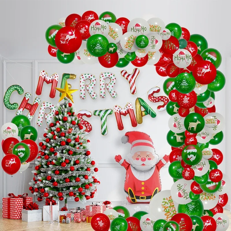 Decorations Christmas Balloons Arch Red Metallic set family shopping mall holiday decoration props For Christmas Party Decor
Decorations Christmas Balloons Arch Red Metallic set family shopping mall holiday decoration props For Christmas Party Decor