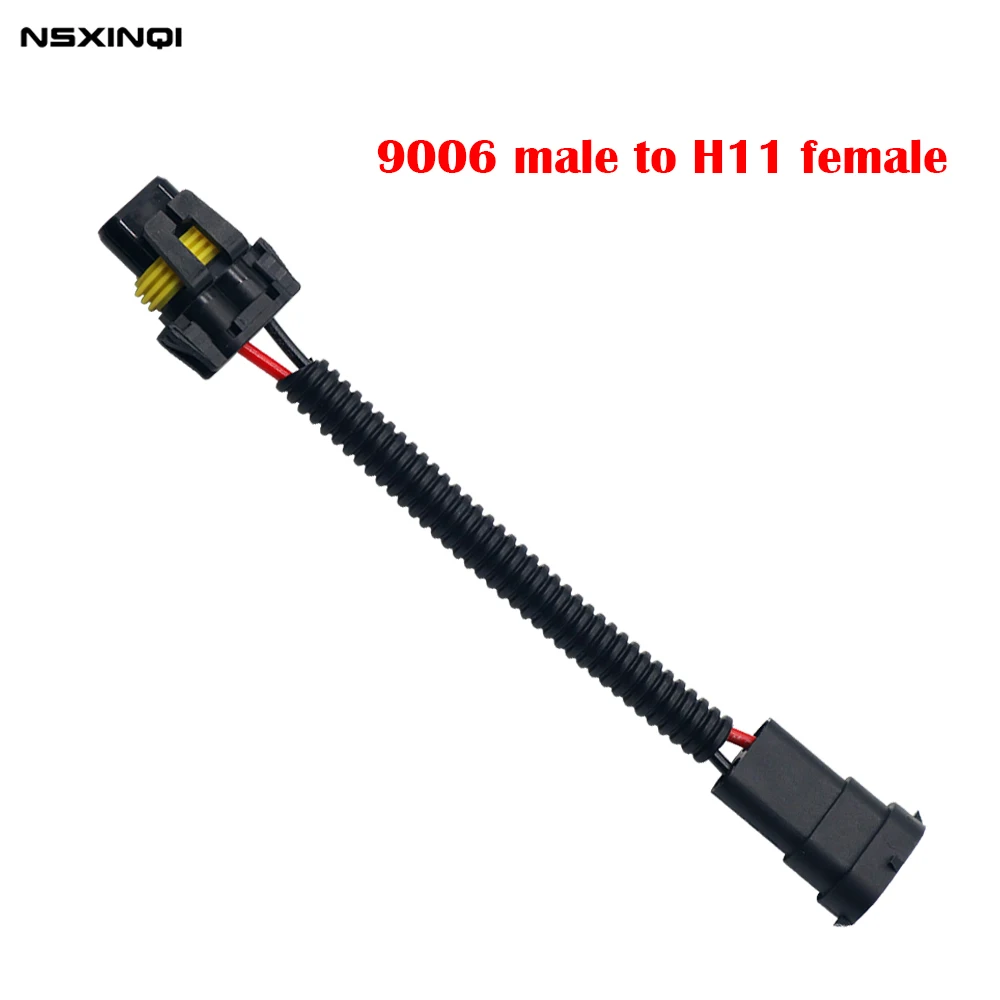 NSXINQI 1piece H11 H8 H9 Male Connector to 9005 HB3 9006 HB4 Female Connectors Conversion Adaptor Wiring Harness Headlight Fog
NSXINQI 1piece H11 H8 H9 Male Connector to 9005 HB3 9006 HB4 Female Connectors Conversion Adaptor Wiring Harness Headlight Fog
