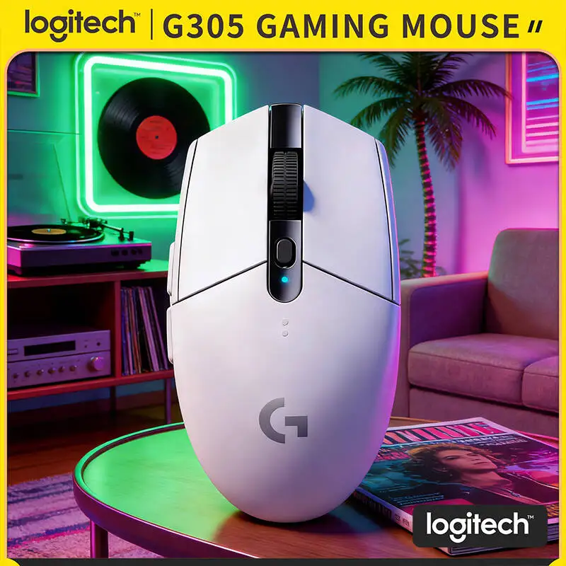 Игровая мышь Logitech G305 LIGHTSPEED Wireless, частота отклика 1 мс, сенсор HERO 12000 DPI, 6 программируемых кнопок, 250 часов автономной работы, 99 г
Игровая мышь Logitech G305 LIGHTSPEED Wireless, частота отклика 1 мс, сенсор HERO 12000 DPI, 6 программируемых кнопок, 250 часов автономной работы, 99 г