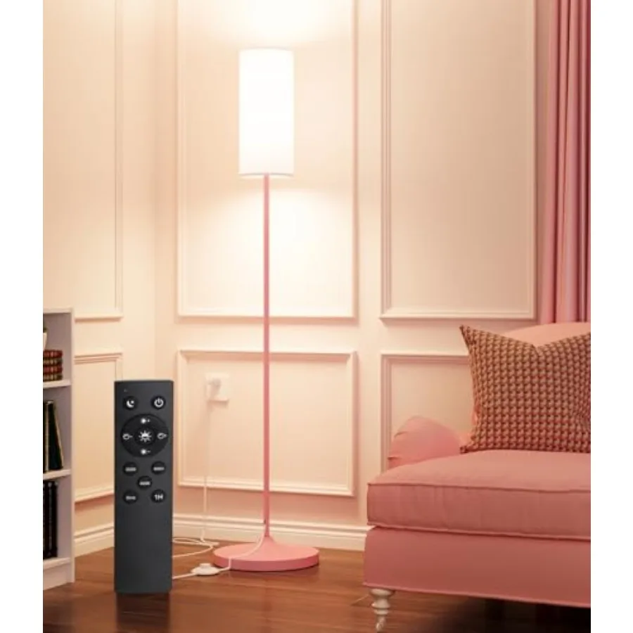 LED Floor Lamp for Living Room, Dimmable Tall Lamps with Feet Switch, Remote Custom Color Temperature Pole Lamp with Lampshade,
LED Floor Lamp for Living Room, Dimmable Tall Lamps with Feet Switch, Remote Custom Color Temperature Pole Lamp with Lampshade,