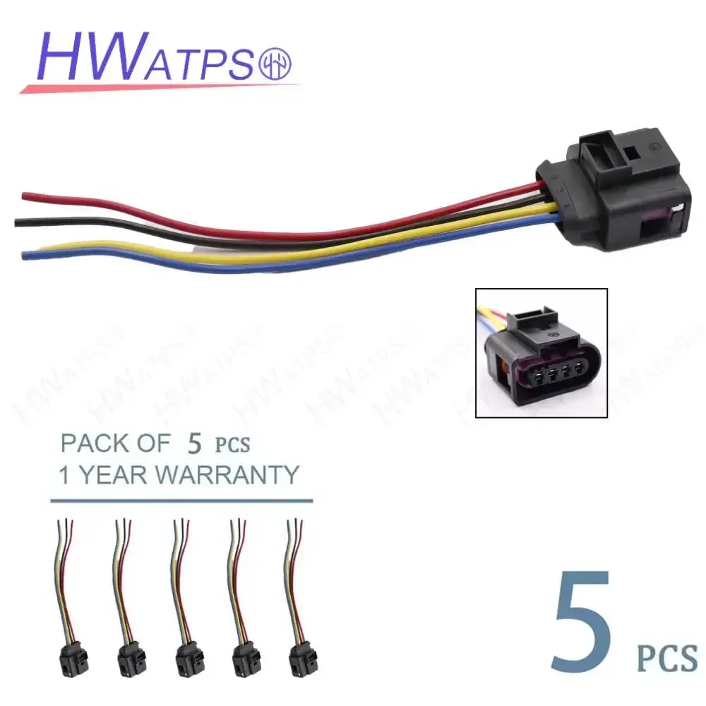 1/5/10PCS Female Connector Plug Wire 4-Pin For VW Audi VAG 4D0 971 994 VW AUDI SKODA 4D0971994
1/5/10PCS Female Connector Plug Wire 4-Pin For VW Audi VAG 4D0 971 994 VW AUDI SKODA 4D0971994