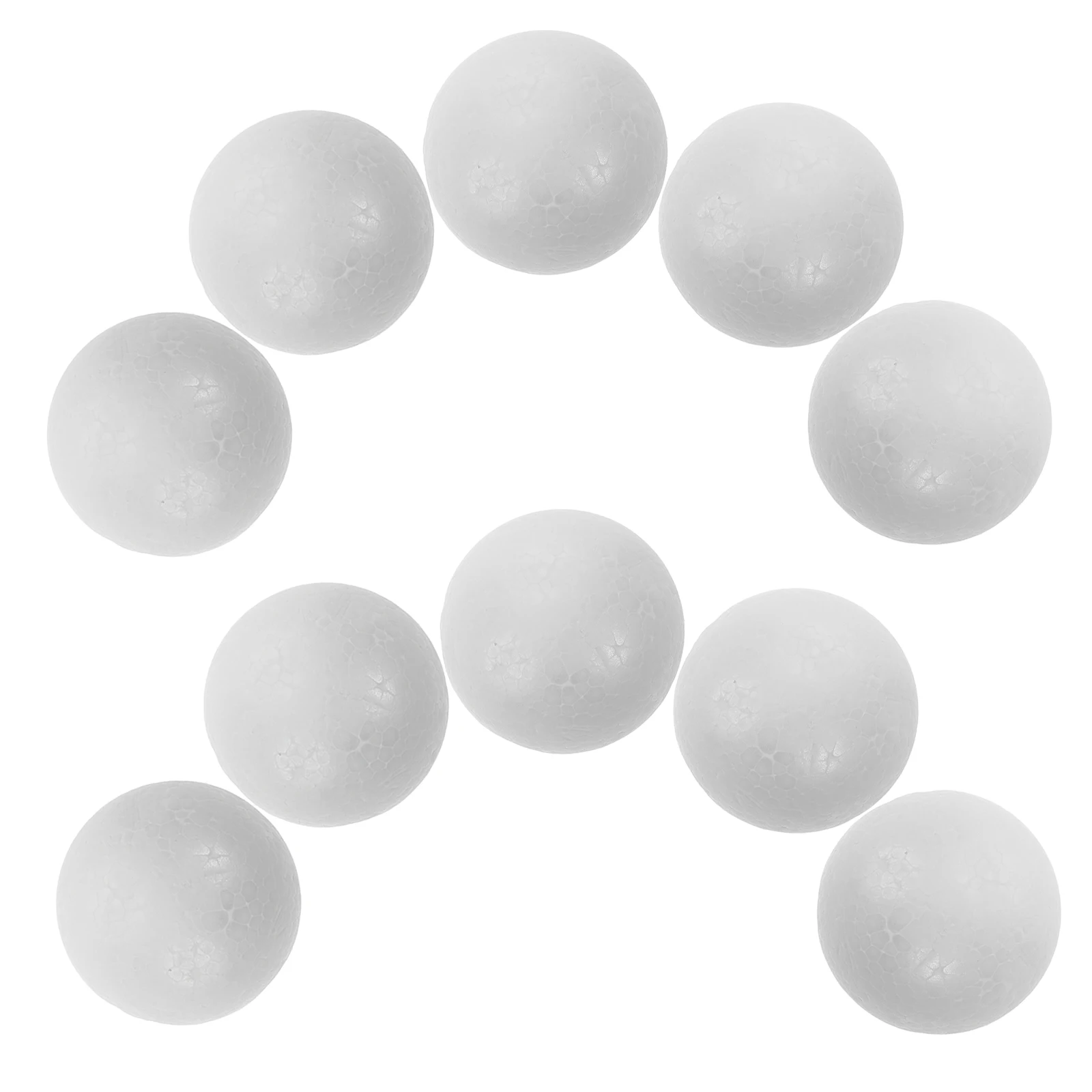 10pcs Foam Balls High Density Smooth Surface White DIY Decorations Christmas Material Kids Craft Ornaments Supplies
10pcs Foam Balls High Density Smooth Surface White DIY Decorations Christmas Material Kids Craft Ornaments Supplies