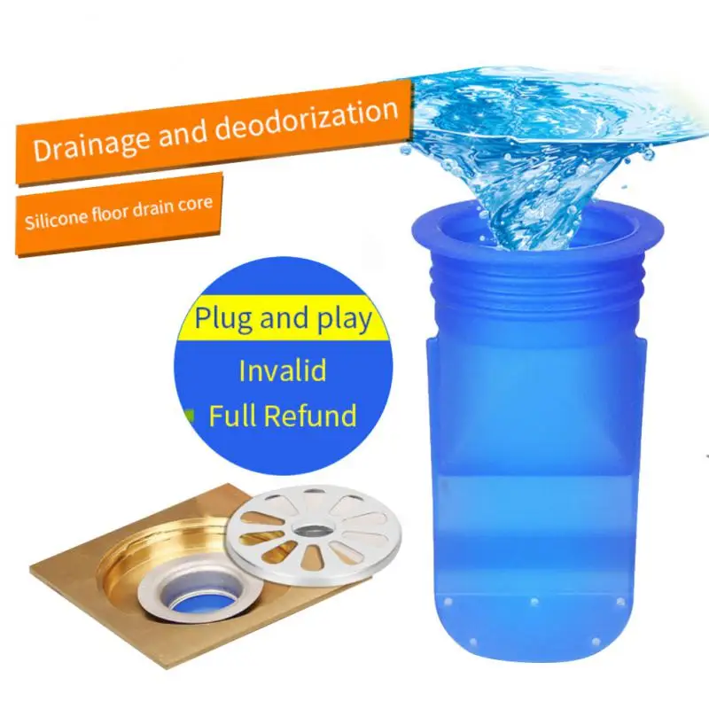 1pc Silicone Floor Drain Odor-proof Leak Core Down Water Pipe Draininner Core Large Displacement Bathroom Water Drain Filter 
1pc Silicone Floor Drain Odor-proof Leak Core Down Water Pipe Draininner Core Large Displacement Bathroom Water Drain Filter
