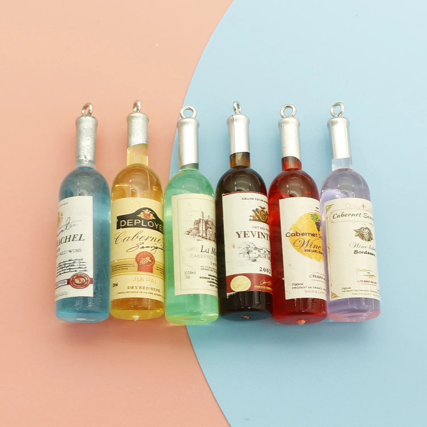 20Pcs Wine Bottle 3D Simulation Fake Food Resin Charms DIY Decoration Earring key chain Jewelry Making
20Pcs Wine Bottle 3D Simulation Fake Food Resin Charms DIY Decoration Earring key chain Jewelry Making