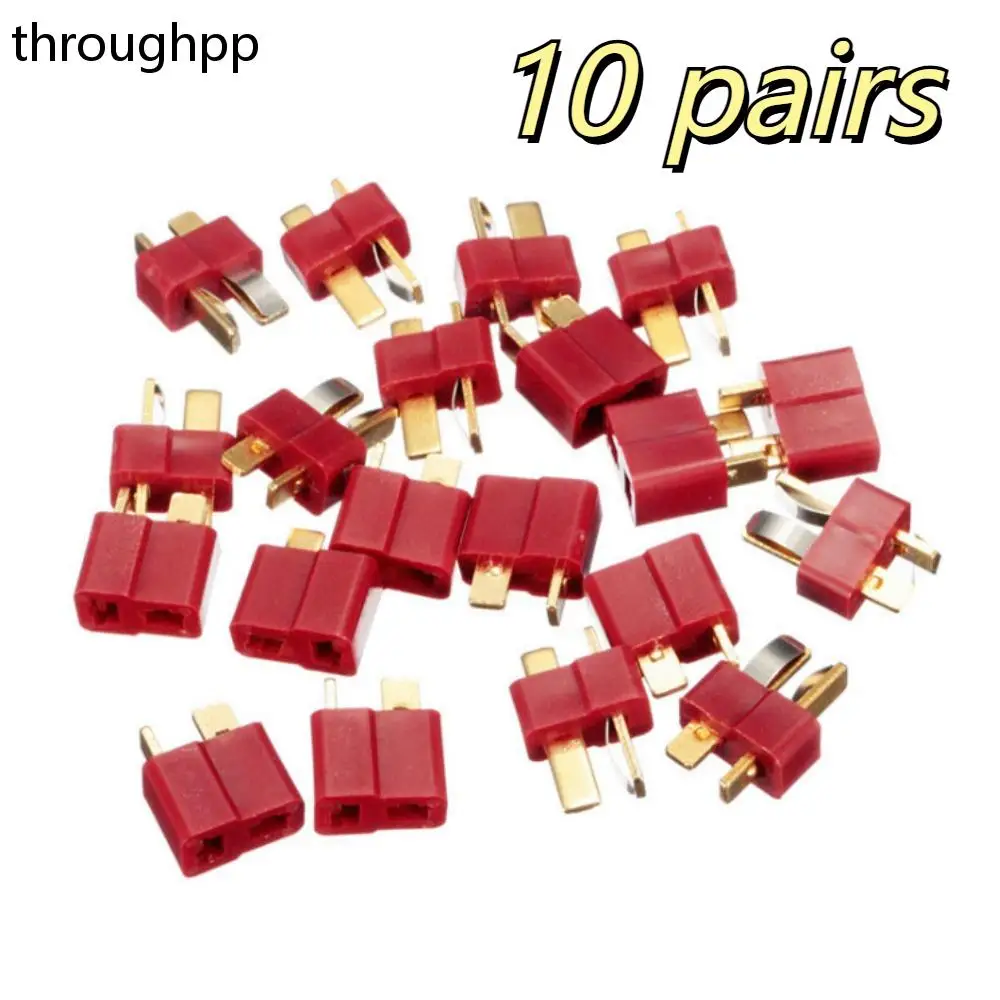 10 Pairs Connectors T Connectors Plug Male/Female Temperature Resistant XT60 T-plug XT60 Plug Plastic for RC LiPo Battery
10 Pairs Connectors T Connectors Plug Male/Female Temperature Resistant XT60 T-plug XT60 Plug Plastic for RC LiPo Battery