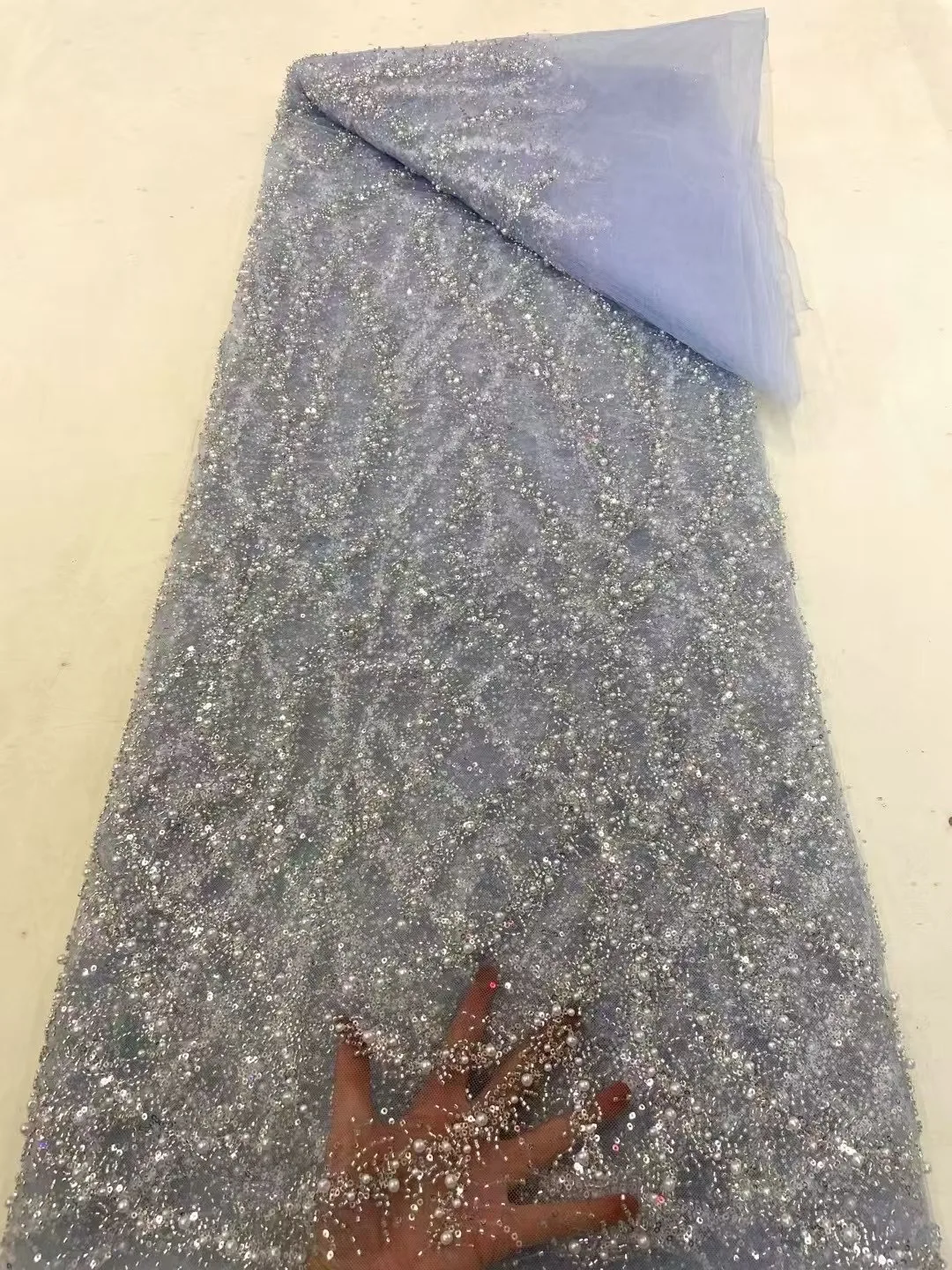 African Sequins Beaded Groom Lace Fabric High Quality French Tulle Lace Fabric 2025 Embroidery Nigerian Lace Fabrics
African Sequins Beaded Groom Lace Fabric High Quality French Tulle Lace Fabric 2025 Embroidery Nigerian Lace Fabrics
