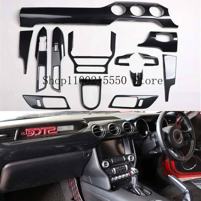 Для Ford Mustang 2015-2020, левый/правый руль, 4 шт., углеродное волокно, АБС, Отделка приборной панели автомобиля, панель, молдинговая крышка, Стайлинг автомобиля
Для Ford Mustang 2015-2020, левый/правый руль, 4 шт., углеродное волокно, АБС, Отделка приборной панели автомобиля, панель, молдинговая крышка, Стайлинг автомобиля