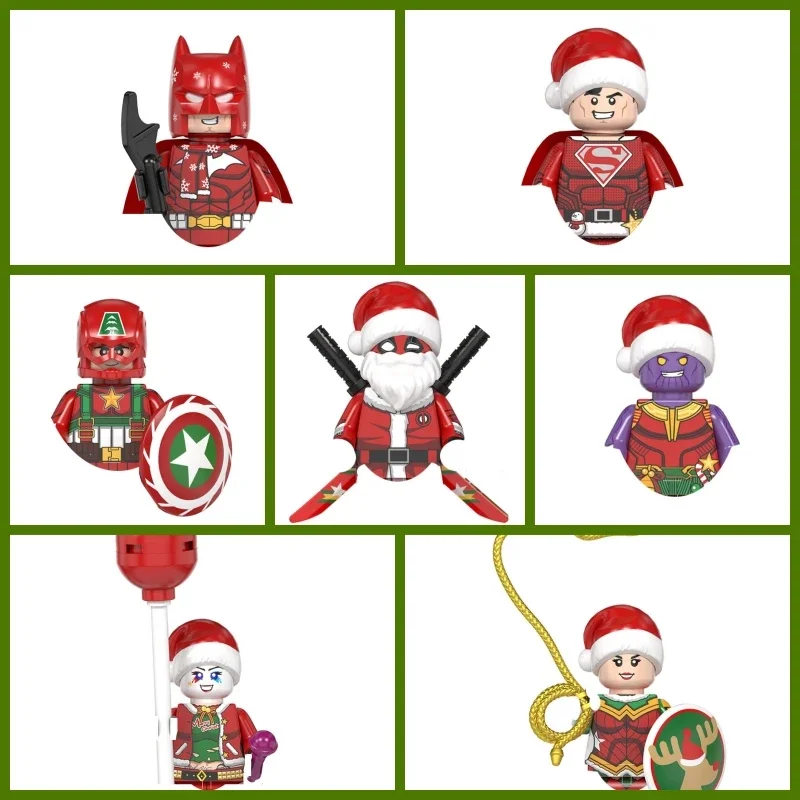 WM6104Marvel Christmas collection Building Blocks Hero Anime Bricks Dolls Mini Action Toy Figures Assemble Blocks Children Gifts
WM6104Marvel Christmas collection Building Blocks Hero Anime Bricks Dolls Mini Action Toy Figures Assemble Blocks Children Gifts