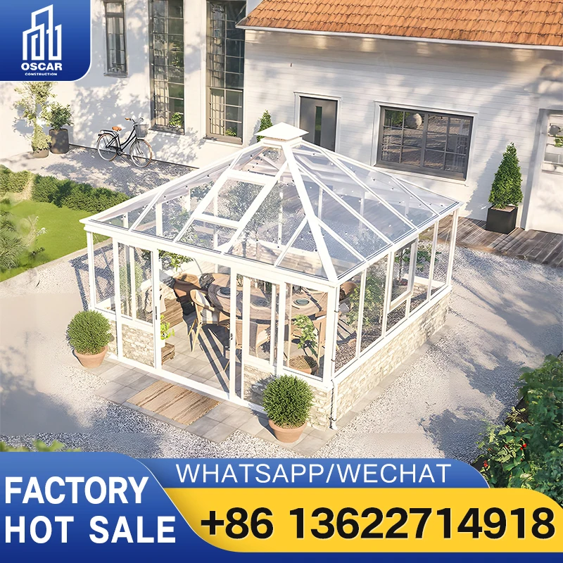 Functional Aluminum Sunroom for Outdoor Use in Europe and America with Customizable Options Factory Direct
Functional Aluminum Sunroom for Outdoor Use in Europe and America with Customizable Options Factory Direct
