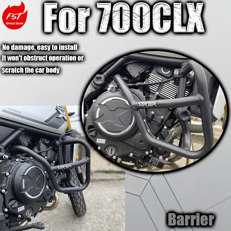 700CLX Crash Bars, Anti-Fall Highway Bars, Commuting & Touring Racing Guards, Modified Parts for 700CLX
700CLX Crash Bars, Anti-Fall Highway Bars, Commuting & Touring Racing Guards, Modified Parts for 700CLX