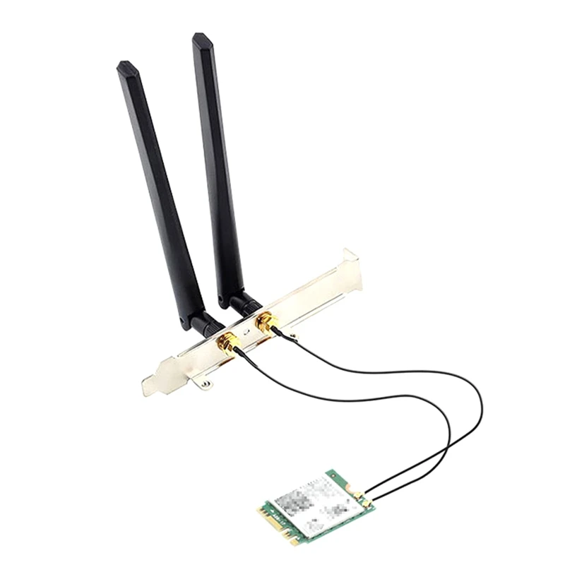 Гигабитная сетевая карта 2,4G 5G M2 5,2 BT Сетевая карта MT7921 WIFI6 Настольный компьютер Ноутбук
Гигабитная сетевая карта 2,4G 5G M2 5,2 BT Сетевая карта MT7921 WIFI6 Настольный компьютер Ноутбук