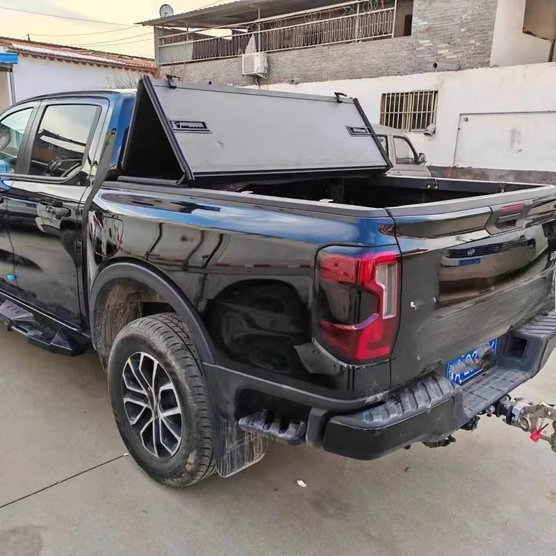 Good Quality Aluminum Alloy Locking Tri-Fold Hard Roll Bar Truck Bed Tonneau Cover for Ford Maverick NP300 2021-2024
Good Quality Aluminum Alloy Locking Tri-Fold Hard Roll Bar Truck Bed Tonneau Cover for Ford Maverick NP300 2021-2024