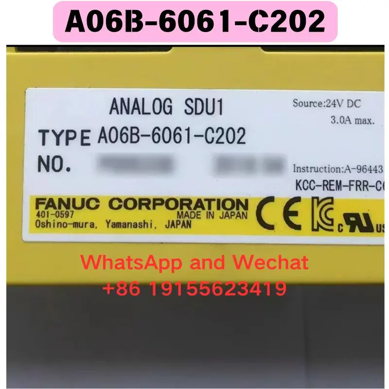 Использованный модуль A06B-6061-C202. Функциональный тест пройден. Быстрая доставка.
Использованный модуль A06B-6061-C202. Функциональный тест пройден. Быстрая доставка.