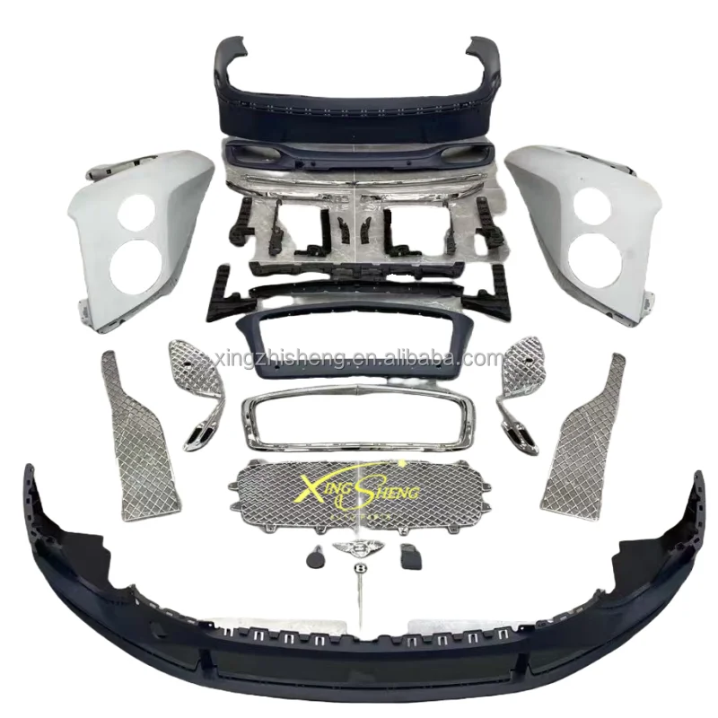 For Continental GT 2012 Uprgraded to 2017 Model with Non-Destructive Appearance Kit and Carbon Fiber Car Bumpers
For Continental GT 2012 Uprgraded to 2017 Model with Non-Destructive Appearance Kit and Carbon Fiber Car Bumpers