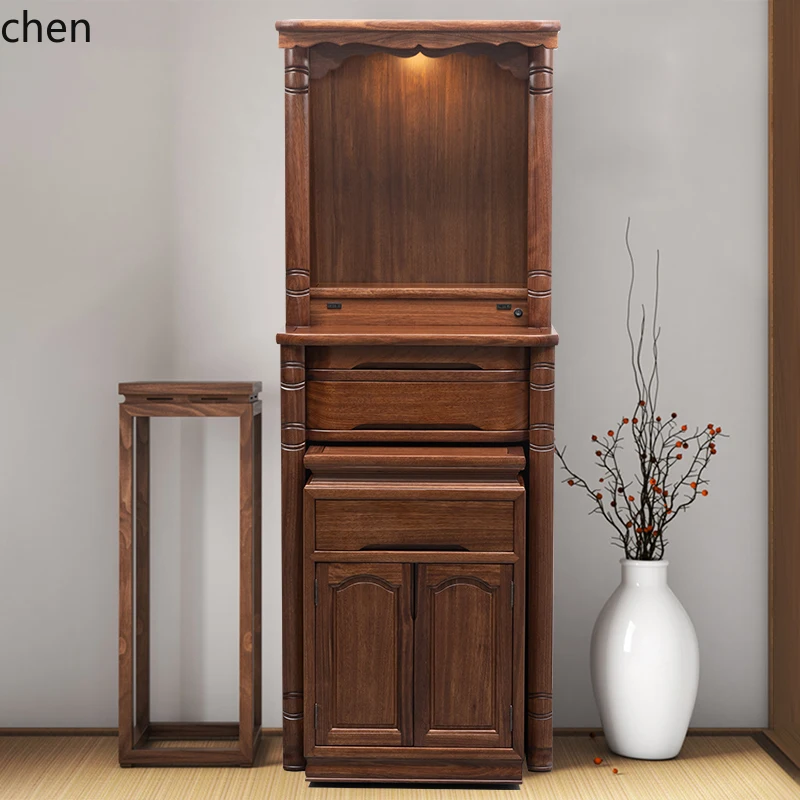 CP vertical cabinet solid wood Buddhist platform household modern light luxury small shrine dedicated to t
CP vertical cabinet solid wood Buddhist platform household modern light luxury small shrine dedicated to t