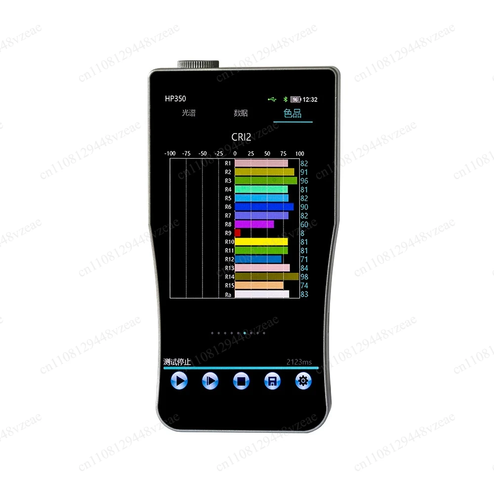 Two-color HP350C Portable Spectrum Tester Digital Intelligent Wavelength Display Finger Handheld Spectrometer Illuminance Meter
Two-color HP350C Portable Spectrum Tester Digital Intelligent Wavelength Display Finger Handheld Spectrometer Illuminance Meter
