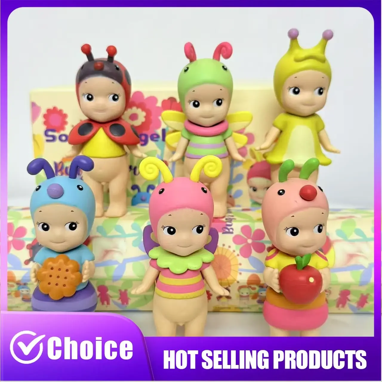 Sonny Angel Blind Box Mini Figure Cute Bug Theme Collectible Doll Anime Character Toy Hidden Version Gift for Kids Birthday
Sonny Angel Blind Box Mini Figure Cute Bug Theme Collectible Doll Anime Character Toy Hidden Version Gift for Kids Birthday