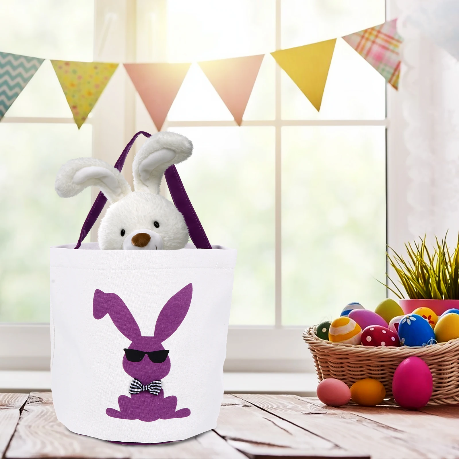 Easter Bunny Bucket Rabbit C y Basket Canvas Bags Container Pouch Safe Use Kids Adults Gift Storage Reusable Next Year Easter
Easter Bunny Bucket Rabbit C y Basket Canvas Bags Container Pouch Safe Use Kids Adults Gift Storage Reusable Next Year Easter