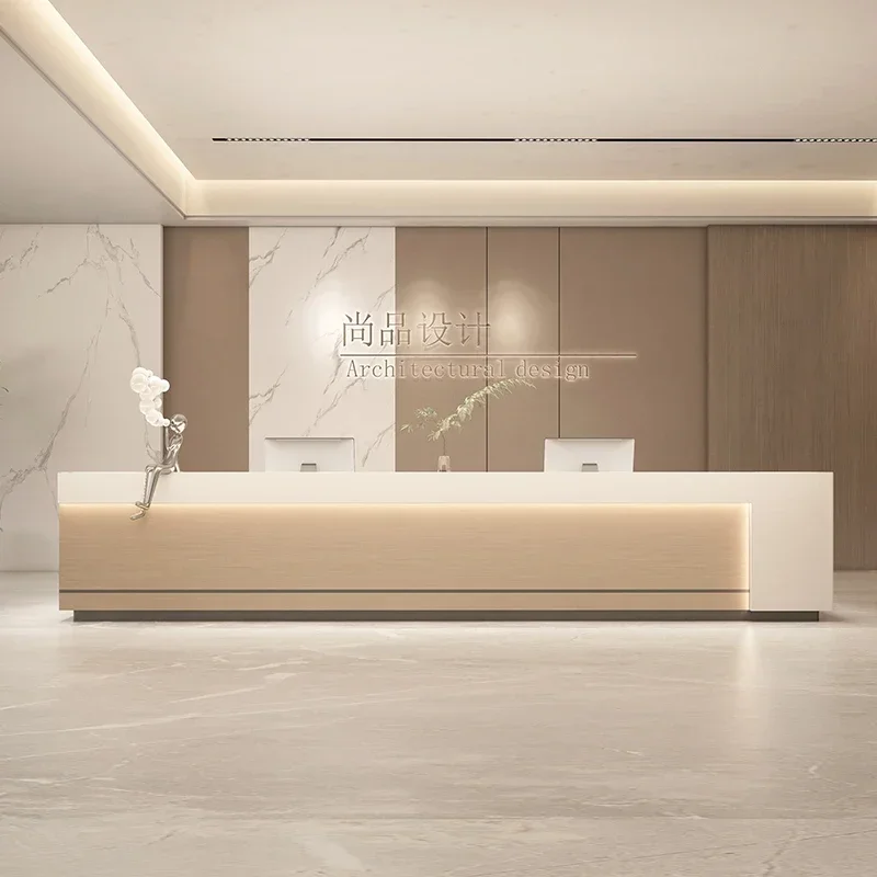 Spa Furniture Front Desk Counter Executive Reception Office Cafe Supermarket Table Long Luxury Receiption Minimalist Restaurant
Spa Furniture Front Desk Counter Executive Reception Office Cafe Supermarket Table Long Luxury Receiption Minimalist Restaurant