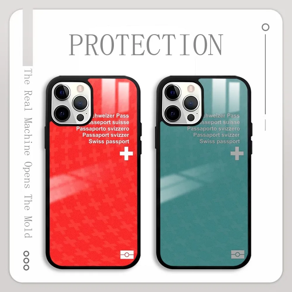 Swiss Passport Pattern Phone Case For IPhone 16 15 14 13 12 11 Pro Xs Max Mini Plus Celulares Hard Funda
Swiss Passport Pattern Phone Case For IPhone 16 15 14 13 12 11 Pro Xs Max Mini Plus Celulares Hard Funda