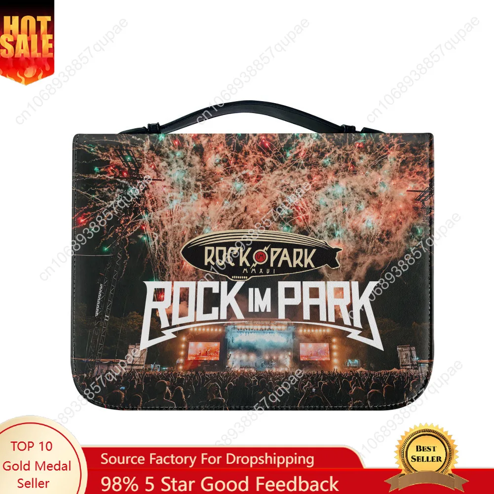 Rock in the Park Band Bible Bags Christian Gifts Personalized Cover Bible Pack Waterproof Leather Bag Pockets Package Case
Rock in the Park Band Bible Bags Christian Gifts Personalized Cover Bible Pack Waterproof Leather Bag Pockets Package Case