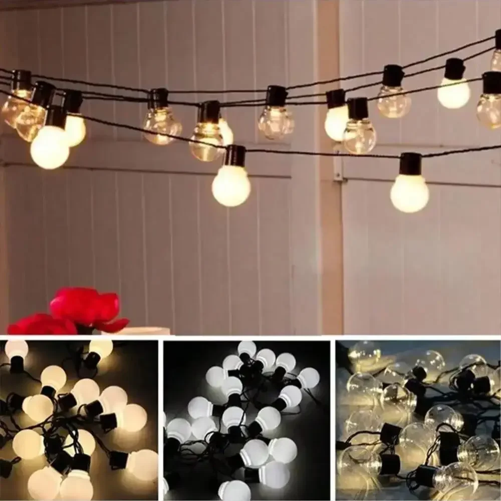 Globe Party Garland LED Fairy String Light Patio Light Warm White Clear Vintage Bulb Chain For Outdoor Backyard
Globe Party Garland LED Fairy String Light Patio Light Warm White Clear Vintage Bulb Chain For Outdoor Backyard