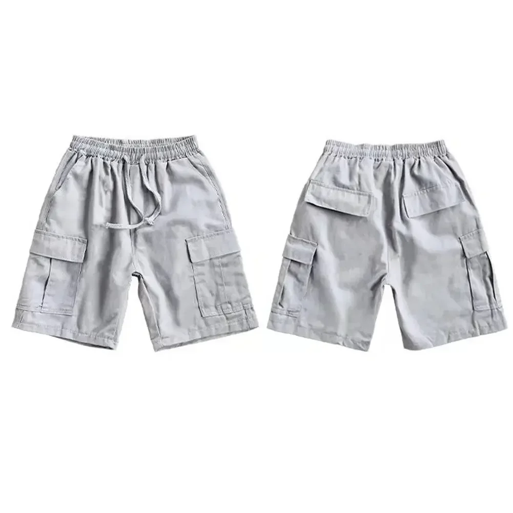 Casual Outing Loose Cargo Shorts Summer Solid Color Shorts Casual Beach Pants Daily Use Polyester Fabric Regular Length
Casual Outing Loose Cargo Shorts Summer Solid Color Shorts Casual Beach Pants Daily Use Polyester Fabric Regular Length