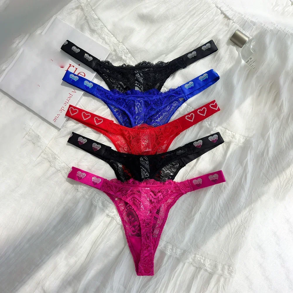Home Sleep Rhinestone Lace Thong Low Waist Thong Brand New Breathable Casual Style Medium Elasticity Quick-drying
Home Sleep Rhinestone Lace Thong Low Waist Thong Brand New Breathable Casual Style Medium Elasticity Quick-drying