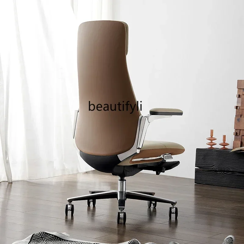 FC Ergonomic swivel chair boss chair reclining office comfortable leather back computer chair
FC Ergonomic swivel chair boss chair reclining office comfortable leather back computer chair