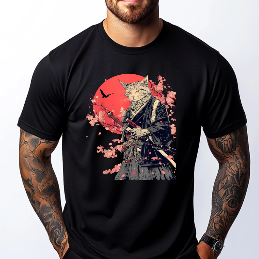 Cat Samurai Ninja Cat Samurai Art Ukiyo E Grahpic Tee Shirt Male Cotton Comfort Cheap New Years Eve
Cat Samurai Ninja Cat Samurai Art Ukiyo E Grahpic Tee Shirt Male Cotton Comfort Cheap New Years Eve