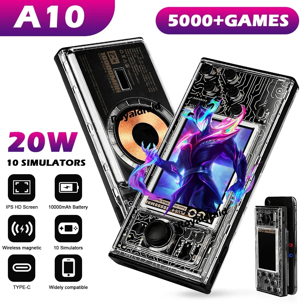 НОВЫЙ Игровой Power Bank для консолей, 10000 мАч, быстрая зарядка, магнитная беспроводная зарядка, портативный внешний аккумулятор для игровых устройств
НОВЫЙ Игровой Power Bank для консолей, 10000 мАч, быстрая зарядка, магнитная беспроводная зарядка, портативный внешний аккумулятор для игровых устройств