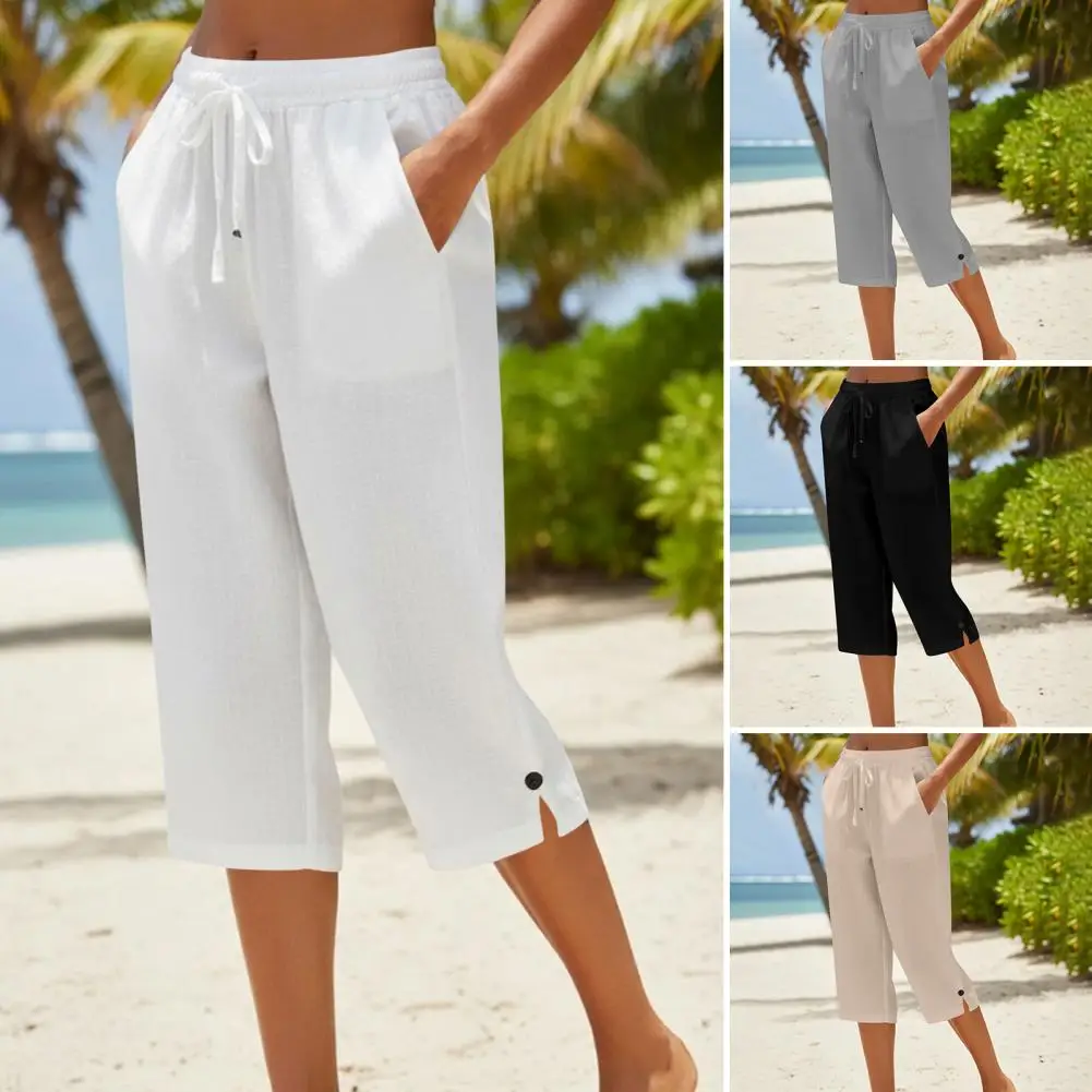 Women Trousers Womens Shorts Beach 3/4 Trousers With Pockets Summer Trouser Lightweight Sweatpants With Pockets Breathable
Women Trousers Womens Shorts Beach 3/4 Trousers With Pockets Summer Trouser Lightweight Sweatpants With Pockets Breathable
