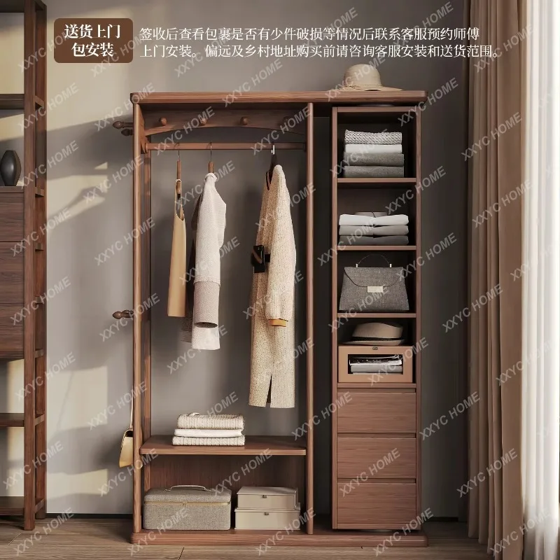 DDSolid wood hanger, full-length mirror, floor-to-ceiling bedroom integrated rotating household multi-functional clothes cabinet
DDSolid wood hanger, full-length mirror, floor-to-ceiling bedroom integrated rotating household multi-functional clothes cabinet