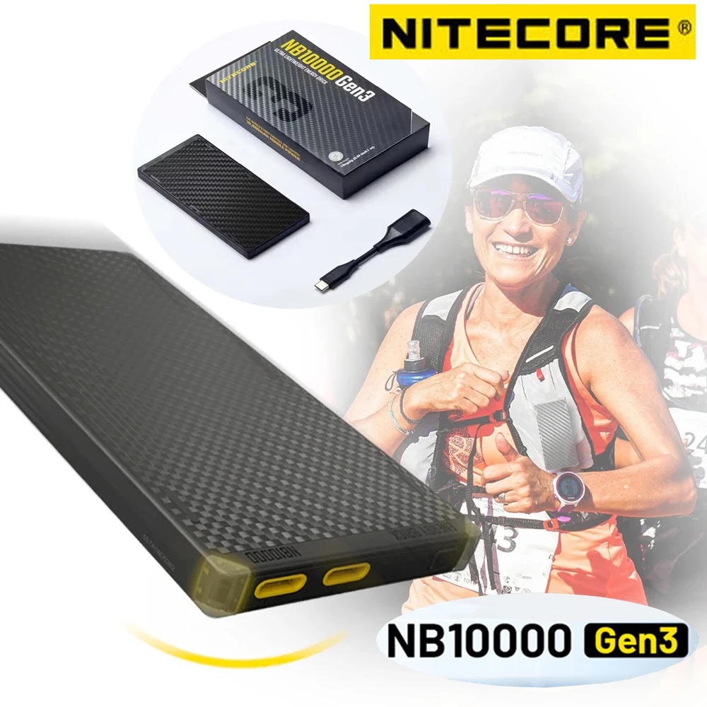 100% оригинал для NITECORE NB10000 Gen3, 10000 мАч, внешний аккумулятор, сверхлегкий мобильный аккумулятор из углеродного волокна, двойной USB, быстрая зарядка
100% оригинал для NITECORE NB10000 Gen3, 10000 мАч, внешний аккумулятор, сверхлегкий мобильный аккумулятор из углеродного волокна, двойной USB, быстрая зарядка