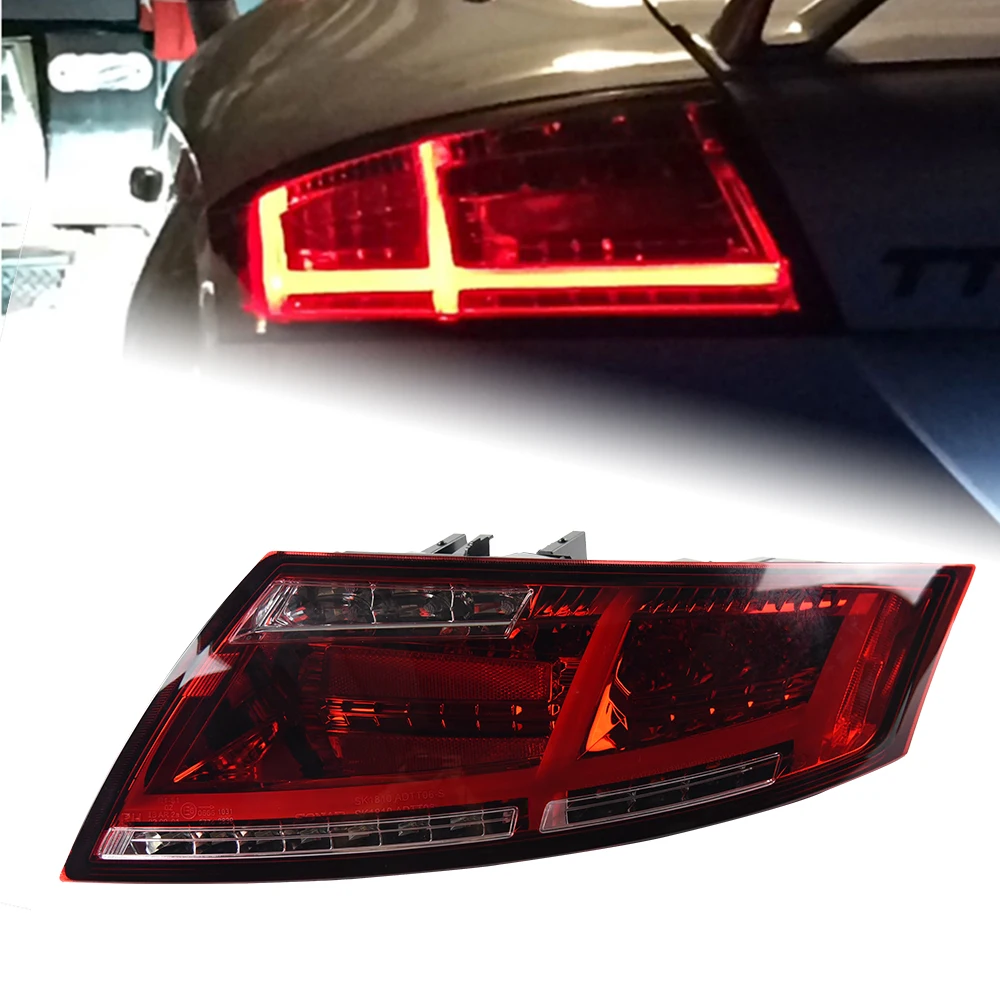 Автомобильные фары для Audi TT 2006-2013 TT светодиодные автоматические задние фонари в сборе, обновленный новейший дизайн, динамические лампы, аксессуары для инструментов
Автомобильные фары для Audi TT 2006-2013 TT светодиодные автоматические задние фонари в сборе, обновленный новейший дизайн, динамические лампы, аксессуары для инструментов