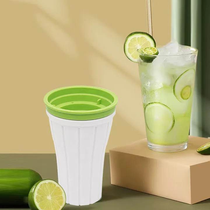 C5 Quick-Frozen Ice Cube Mould Tray Maker Smoothie Cup Squeeze Milkshake Bottle Pinch Fast Cooling Cup Ice Cream Slushy Maker
C5 Quick-Frozen Ice Cube Mould Tray Maker Smoothie Cup Squeeze Milkshake Bottle Pinch Fast Cooling Cup Ice Cream Slushy Maker