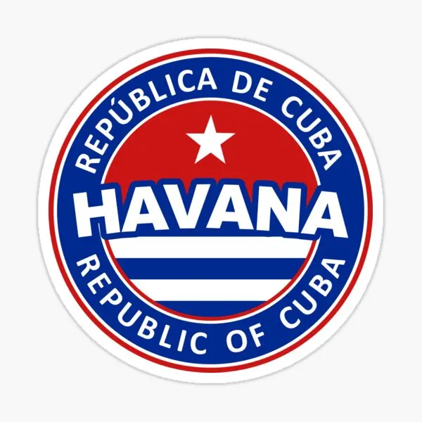 Havana Cuba Flag Creative Stickers Camper Truck Car Window Motorcycle Off-road Racing Helmet Bicycle Vinyl Self-adhesive Decals
Havana Cuba Flag Creative Stickers Camper Truck Car Window Motorcycle Off-road Racing Helmet Bicycle Vinyl Self-adhesive Decals